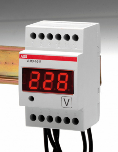 ABB Вольтметр цифровой универсальный релейный выход VLMD-1-2-R  (VLMD-1-2-R)  (2CSM274693R1011)