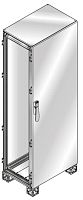 ABB Шкаф ISX непрозрачная дверь 2000x600x600 нержавеющая сталь (ES2066X)