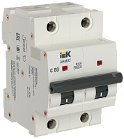 IEK ARMAT Автоматический выключатель M10H 2P C 80A  (AR-M10H-2-C080)