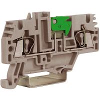 DKC Зажим HMS.2GR 2.5 кв.мм с ножевым разъединителем серая (ZHS200GR)