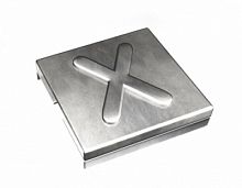 ABB Маркировка для кабельной стяжки, нержавеющая сталь, X, 100 шт (7TCG009470R0104)