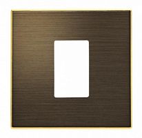 ABB Накладка для механизма VDI разъёма/коннектора, серия SKY, цвет античная латунь  (8555 OE)  (2CLA855500A1201)