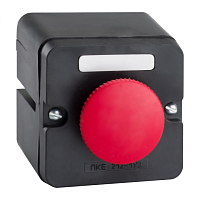KEAZ Пост кнопочный ПКЕ 212-1-У3-IP40-КЭАЗ  (красный гриб) (150745)