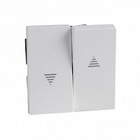 SCHNEIDER ELECTRIC Клавиша 2шт для рольствень белый (MTN432425)