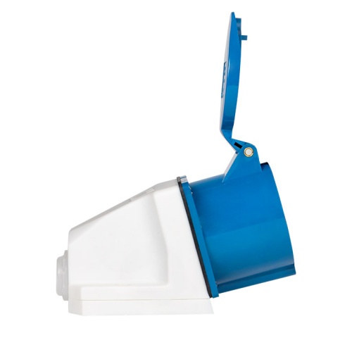 EKF Розетка кабельная 32А 2Р+Е IP44 на поверхность 220В (ps-123-32-220) фото 3