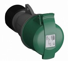 ABB Розетка кабельная Easy&Safe 232EC2,32А,2P+E,IP44,2ч  (232EC2)  (2CMA102028R1000)