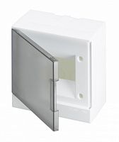 ABB Бокс навесной ЩРн-П-6М серая дверь Basic E  (с клеммами) (1SZR004002A2202)