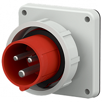 MENNEKES Вилка панельная приборная 16А 3Р+E IP67 (827)