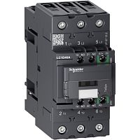 SCHNEIDER ELECTRIC Контактор 3P EVERLINK AC3 440В 40A катушка управления 24В DC пружинный зажим (LC1D40ABBE)