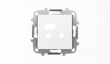 ABB Накладка для механизма медиа-комбайна 9368.3 SKY альпийский белый  (8568.3 BL)  (2CLA856830A1101)