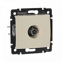 LEGRAND VALENA Розетка телевизионная TV проходная 14дБ слоновая кость (695625)