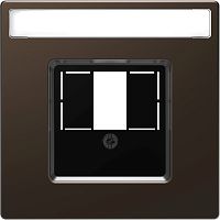 SCHNEIDER ELECTRIC Накладка центральная D-Life для TAE/Audio/USB мокко SD (MTN4250-6052)