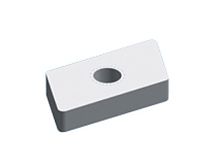 ABB Гайка М5 ZX250 24x16x4мм (ZX250P10)