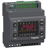 SCHNEIDER ELECTRIC Контроллер программируемый логистический Опт ПЛК М171 дисплей 22 I/O Modbus 2 SSr (TM171ODM22S)