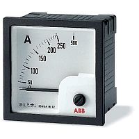 ABB Амперметр переменного тока прямого включения AMT1-A1-20/72  (AMT1-A1-20/72)  (2CSG312060R4001)