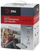 ЭРА NLED-458-6W-BK Светильники настольные  NLED-458-6W-BK черый наст.светильник (Б0028458)