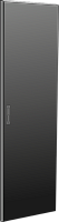 Дверь металлическая ITK для шкафа LINEA N 18U 600 мм черная