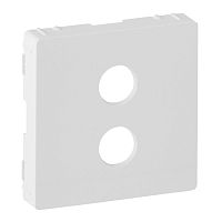 LEGRAND Valena LIFE Лицевая панель для аудиорозетки банан одиночной Белая (755280 )