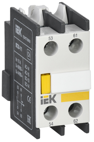 IEK Приставка ПКИ-20 дополнительные контакты 2з (KPK10-20)