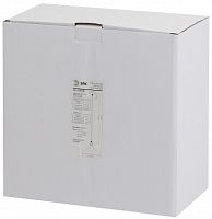 ЭРА Светильник подвесной декоративный PL2 GR/SN  металл, E27, max 60W, d300 мм, шагрень серый/сатин ник (Б0037433)