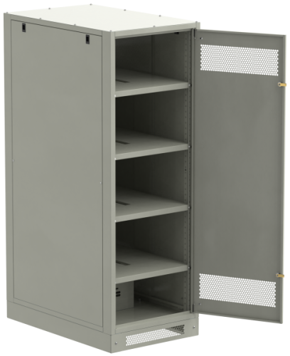 IEK Шкаф LINEA B (пустой) 1700х600х950мм металлическая дверь серый (LB35-17H69-M)