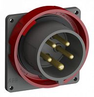 ABB Вилка с прямым фланцем Easy&Safe 416EBU6W 16A 3P+N+E IP67 6ч  (416EBU6W)  (2CMA101270R1000)