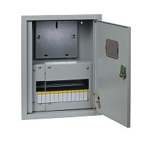 EKF Щит учетно-распределительный встраиваемый ЩРУв-1/12зо IP31 440х340х140 с замком с окном (mb13-1/12)