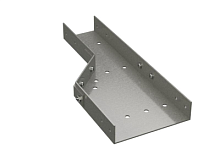 DKC Переходник правосторонний 600х500 H=80 стеклопластик (GRR86050)