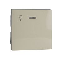 SCHNEIDER ELECTRIC Клавиша с окошком для светящегося индикатора бежевый (MTN435944)
