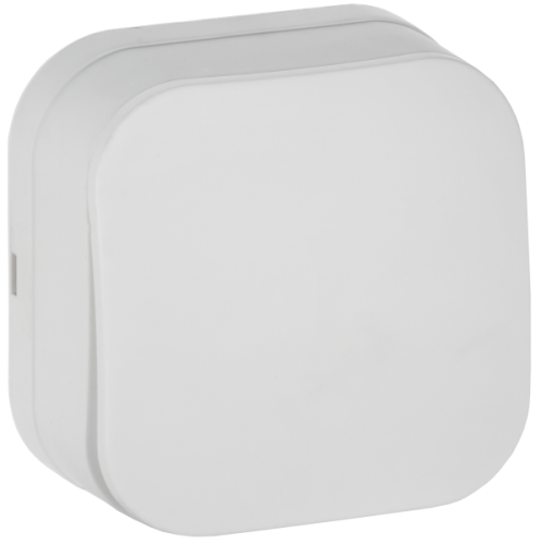 IEK GLORY Выключатель 1-клавишный для открытой установки 10А ВС20-1-0-ХБм белый матовый  (EVH10-K01M-10)