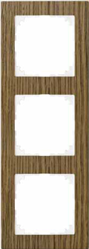 SCHNEIDER ELECTRIC M-Pure Decor Рамка 3 поста дуб/бриллиантовый белый (MTN4030-3674) SCHNEIDER ELECTRIC M-Pure Decor Рамка 3 поста дуб/бриллиантовый белый (MTN4030-3674)