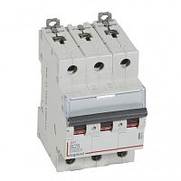 LEGRAND Выключатель автоматический трехполюсный 25А B DX3 10kА/16kА (408993 )