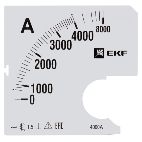 EKF Шкала сменная для A961 4000/5А-1.5 PROxima (s-a961-4000)