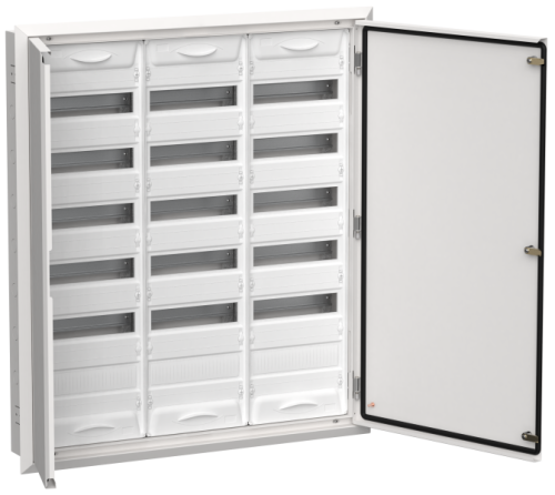 TITAN 5 Корпус металлический ЩРв-216 (3х72) 1005х885х130мм IP31 белый (две двери) IEK