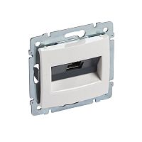 LEGRAND VALENA Розетка компьютерная RJ45 1 выход STP 10 GIGA белая (770072 )