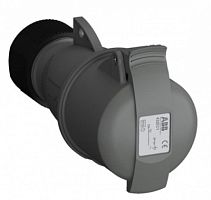 ABB Розетка кабельная Easy&Safe 432EC1,32А,3P+N+E,IP44,1ч  (432EC1)  (2CMA102046R1000)