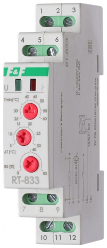 ЕВРОАВТОМАТИКА Реле контроля температуры RT-833 (EA07.001.012)