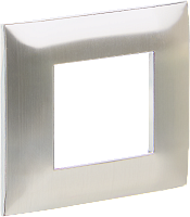 IEK SKANDY Рамка 1-местная SK-F31N металл никель  (SK-M12-M-K50)