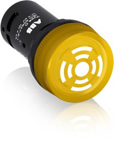 ABB Зуммер CB1-611Y пульсирующий сигнал подсветка желтый 110-130В AC (1SFA619600R6113)