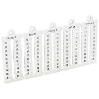 LEGRAND Viking Пластина маркировочная 5мм цифры 31-40 горизонтальная (039508 )