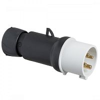 SCHNEIDER ELECTRIC КАБ ВИЛКА ВИНТ 16А 3P-E 480-500 IP44 (PKE16M444)