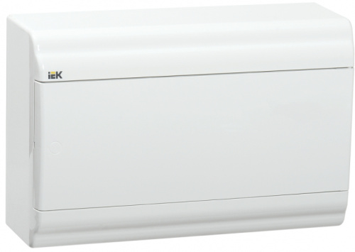 IEK Бокс ЩРН-П-12 модулей навесной пластик IP41 PRIME белая дверь (MKP82-N-12-WD-41-10)