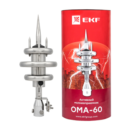 EKF Активный молниеприемник «ОМА-60»  PROxima (lp-oma-60-adap-40) фото 2