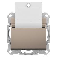 SCHNEIDER ELECTRIC Sedna Выключатель карточный титан (SDN1900168)