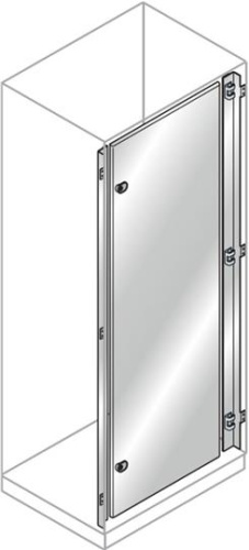 ABB Дверь внутренняя 2000х1000мм ISX нержавеющая сталь (EE2010X)