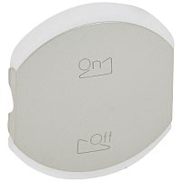 LEGRAND Celiane Панель лицевая освещение одноклавишная O/F SCS титан (068444 )