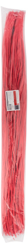 EKF Трубка термоусаживаемая ТУТ нг 8/4 красная в отрезках по 1м  PROxima (tut-8-r-1m) фото 2