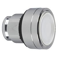 SCHNEIDER ELECTRIC Кнопка 22мм белая с подсветкой (ZB4BH013) ()