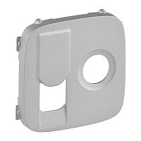LEGRAND Valena ALLURE Лицевая панель розетки TV-RJ45 Алюминий (754837 )