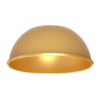 ВАРТОН Рефлектор для DL-SPARK 15W матовый золотой (V1-R0-F0433-10L07-0000000)